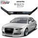 Купити Дефлектор капоту мухобійка для Audi A4 (В7) 2005-2008 Євро Кріплення (Vip Tuning) AD09 1795 Дефлектори капота Audi - 1 фото из 12