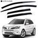 Купить Дефлекторы окон ветровики для Renault Kaleos 2008- 4 шт (Auto Clover) 89995 Дефлекторы окон Renault - 1 фото из 4