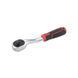Купить Рукоятка с храповым механизмом на 72 зуба 1/4", Cr-V STORM INTERTOOL ET-8001 77875 Рукоятки с храповым механизмом (трещотки) - 4 фото из 6