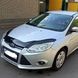 Купить Дефлектор капота мухобойка Ford Focus III 2011-2015 Евро Крепление (Vip Tuning) 2053 Дефлекторы капота Ford - 2 фото из 10