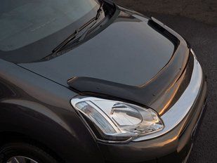 Купить Дефлектор капота мухобойка Citroen Berlingo 2008- / Peugeot Partner 2008- 36287 Дефлекторы капота Citro&euml;n
