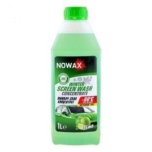 Купити Зимовий омивач скла концентрат Nowax Лайм Winter -80 &deg;C 1L Lime (NX01170) 43195 Рідина у бачок омивача (Зима - Літо)