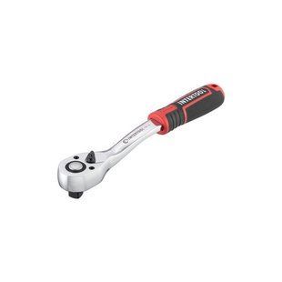 Купити Рукоятка із храповим механізмом на 72 зуба 3/8", Cr-V STORM INTERTOOL ET-8002 78058 Рукоятки з храповим механізмом (тріскачки)