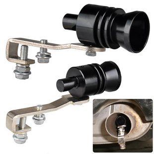 Купити Насадка Глушника Свисток TURBO SOUND Size-M Чорна 1 шт 36687 Насадки на глушник