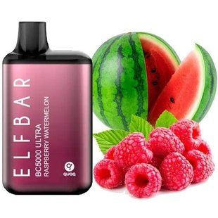 Купить ЕІf Ваг BC5000 Ultra POD 5% Raspberry Watermelon - Малина Арбуз (Подзаряжаемый) 58071 Одноразовые системы