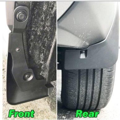 Купить Брызговики для Toyota Rav 4 2018- 2WD ДВС Комплект 4 шт (OEM: PK389-42K00-TP / PK389-42K00-EP; передние 76621-42200, 76622-42200; задние 76625-42200, 76626-42200) 89843 Брызговики Toyota