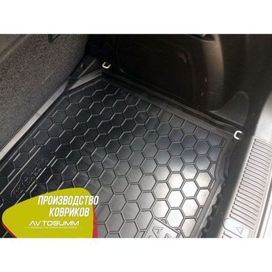 Купити Автомобільний коврик в багажник Skoda Fabia 2 2007- Hatchback / Резино - пластик 42341 Килимки для Skoda