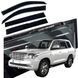 Купити Дефлектори вікон вітровики для Toyota Land Cruiser 200 / LX 570 2007- (Широкі Логотип 3D) BTYLD0823-W/S W/O Дефлектори вікон Toyota