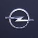 Купити Емблема для Opel 80 x 60 мм пластикова Xром скотч 21562 Емблеми на іномарки