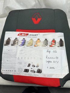 Купити Чохли на сидіння модельні Renault Logan MCV 2004&ndash;2012 Повний комплект 86400 Модельні чохли індивідуальне пошиття