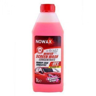 Купити Зимовий омивач скла концентрат Nowax Bubble gum Winter -80 &deg;C 1L Lime (NX01171) 43196 Рідина у бачок омивача (Зима - Літо)
