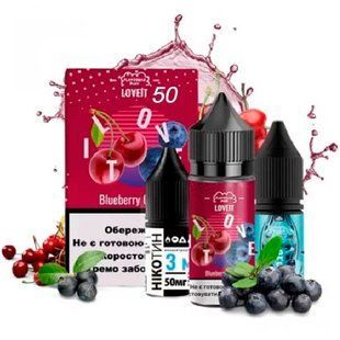 Купить Жидкость Самозамес Flavorlab Love IT 30ml 50мг Blueberry Cherry Черника Вишня 79834 Жидкости FL