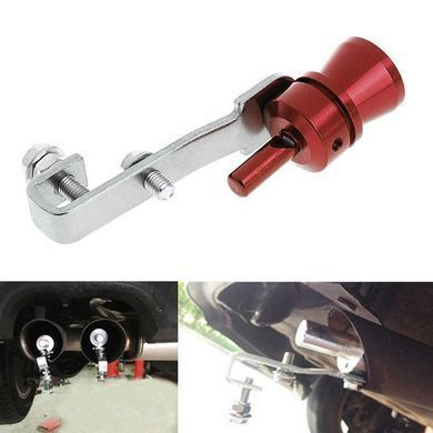 Купити Насадка Глушника Свисток TURBO SOUND Size-M Червона 1 шт 36688 Насадки на глушник