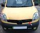 Зимняя накладка на решетку радиатора / 3 Спицы / Renault Kangoo 06-07 Матовая FLY