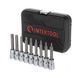 Купить Набор бит TORX 1/2" T20-T60, 100 мм, S2, STORM INTERTOOL ET-8401 77826 Торцевые головки, шестигранники и звезды - 2 фото из 5
