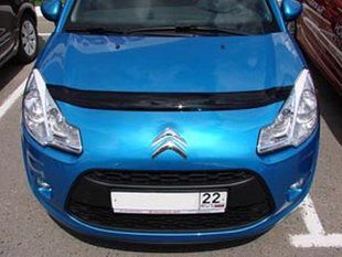 Купить Дефлектор капота мухобойка Citroen C3 2009- 7060 Дефлекторы капота Citro&euml;n