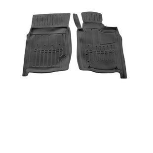 Купити Передні 3D килимки для Mitsubishi L200 KAOT 2006-2015 ПРАВЕ КЕРМО комплект килимків з 2 штук 83730 Килимки для Mitsubishi