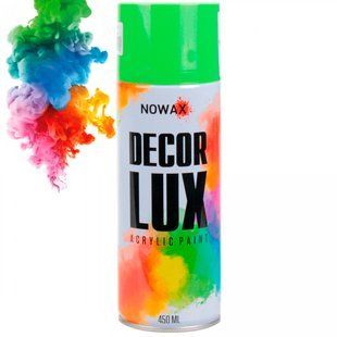 Купить Акриловая краска Nowax Спрей 450 мл Светло-Зеленый (light green/ral6018) 58852 Краски аэрозольные