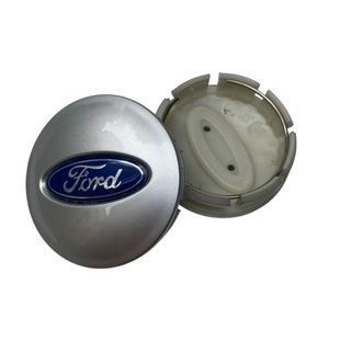 Купить Колпак колеса Ford серебро 66 мм пластик 1 шт OEM BB531A096RA (колпачок, заглушка диска) 94651 Колпачки на титаны