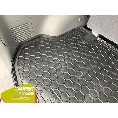 Купити Автомобільний килимок в багажник Hyundai H1 2007- пасажирський / Гумо - пластик 42093 Килимки для Hyundai