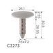 Клипса для обшивки Ford, Chevrolet 10220168 10241518 (C3273)