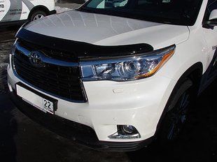 Купити Дефлектор капоту мухобійка Toyota Highlander 2014- 2609 Дефлектори капота Toyota