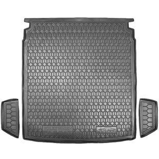 Купить Автомобильный коврик в багажник Volkswagen Passat B6 2005- / B7 2011- Universal / Резино - пластик 42444 Коврики для Volkswagen
