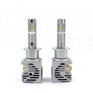 Купити Лампа LED H1 радіатор+кулер 5000Lm M3 Pro /Philips ZES/25W/6000K/IP67/8-48v (2шт) 9міс.гарантія 39369 LED Лампи Китай