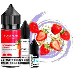Купити Piдина Самозаміс Flavorlab PE10000 30ml Strawberry energy 79622 Рідини FL