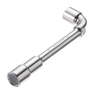 Купити Ключ торцевий з отвором L-подібний 18 мм INTERTOOL HT-1618 78111 Ключі балонні - Свічкові Торцеві