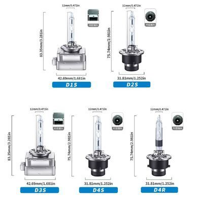 Купить Ксеноновая лампа для фар Xenon D2S 4300K 35W Super Vision +70% 2 шт (Цоколь Метал) 90872 Лампы для Заводского Ксенона