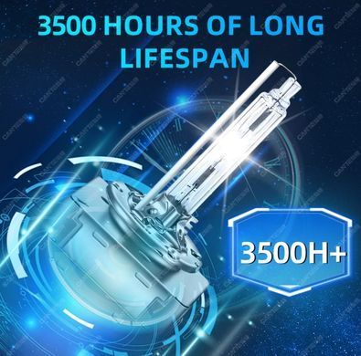 Купить Ксеноновая лампа для фар Xenon D2S 4300K 35W Super Vision +70% 2 шт (Цоколь Метал) 90872 Лампы для Заводского Ксенона