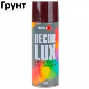 Купить Грунтовка Акриловая Nowax Спрей 450 мл Темно-Красная (flame red/ral3000) 58868 Краски аэрозольные