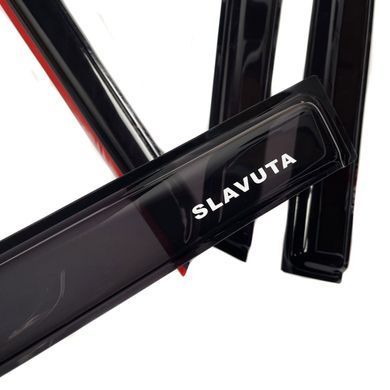 Купити Дефлектори вікон вітровики для ЗАЗ Славута 3М скотч Voron Glass 43466 Дефлектори вікон Заз