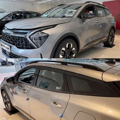 Купить Дефлекторы окон ветровики для KIA Sportage 2021- 4 шт (Auto Clover) 89780 Дефлекторы окон KIA
