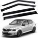 Купить Дефлекторы окон ветровики Skoda Fabia III 2014-2021 Хечбек Скотч 3M Voron Glass 44774 Дефлекторы окон Skoda - 3 фото из 3