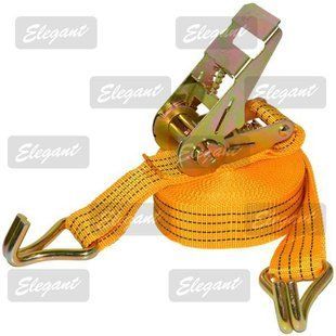 Купить Стяжной ремень для крепления груза Elegant 10 м / 3 т / 47 мм / Оранжевый 1 шт (ST 213) 25579 Стяжка груза ленточные - Шнур для тента