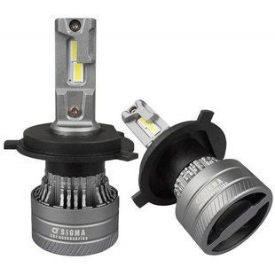 Купити Лампа LED H4 Sigma M2S 2200Lm/32W/6500K/IP67/9-32v радіатор кулер 2 шт 40439 LED Лампи Китай
