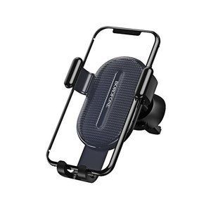Купити Автотримач для телефону зажим під вагою BOROFONE BH11 Аіг outlet gravity Black 39717 Автотримач для телефону на повітропровід
