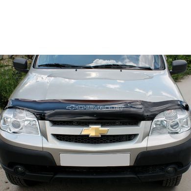 Купить Дефлектор капота мухобойка Chevrolet Niva 2002- Voron Glass MC20602 95125 Дефлекторы капота Chevrolet