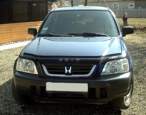 Купити Дефлектор капоту мухобійка Honda CR-V 1995-2002 Євро Кріплення (Vip Tuning) HD07 13 Дефлектори капота Honda