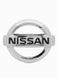 Купить Эмблема решетки задняя для Nissan Хром 105х90 мм Пластикна скотче (Завод) 88371 Эмблемы на иномарки - 4 фото из 5