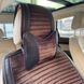 Купить Подушка на подголовник под шею Napoli Premium Коричневые 1 шт 39481 Подушка на подголовник Premium - 7 фото из 7