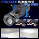 Купити LED лампи автомобільні F40 PRO H4 140W 14000Lm 6000K (Лінзовані D36 мм +350% З Обманкою Canbus) 82175 LED Лампи PRO Лінзовані - 5 фото из 6