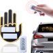 Купить Подсветка автомобильная LED-ладонь рука на заднее стекло для жестов (Gesture fan fak car Led) 73545 Подсветки - Стопы внутрисалонные - 1 фото из 10