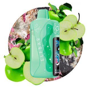 Купить ЕІf Ваг Lush King 40000 Sour Apple Ice (Кислое Яблоко Лед) 100377 Одноразовые системы