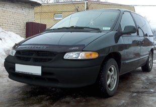 Купити Дефлектор капоту мухобійка для Dodge Caravan III 1995-2001 21271 Дефлектори капота (мухобійки)