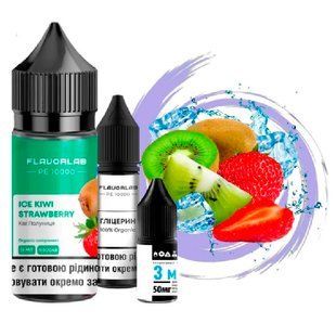 Купити Рідина Самозаміс Flavorlab PE10000 30ml Ice Kiwi Strawberry 79624 Рідини FL