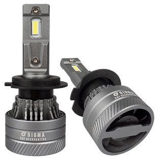 Купити Лампа LED H7 Sigma M2S 2200Lm/32W/6500K/IP67/9-32v радіатор кулер 2 шт 40440 LED Лампи Китай