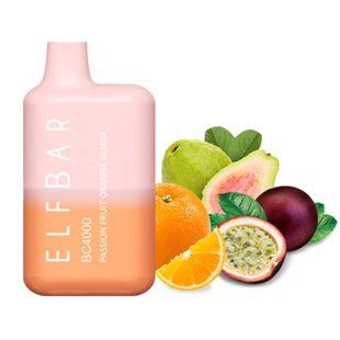 Купить ЕІf Ваг BC4000 POD 5% Оригинал Passion Fruit Orange Guava Маракуйя Апельсин Гуава (Подзаряжаемый) 44666 Одноразовые системы